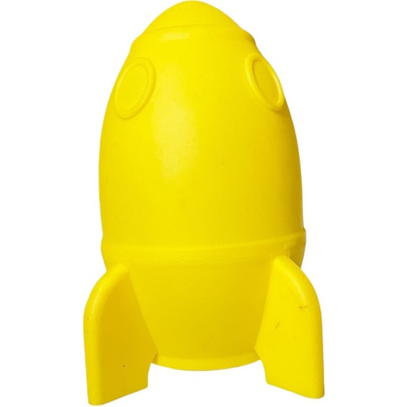 Kid's Yellow Rocketship Nightlight Alien - Picture 1 of 4